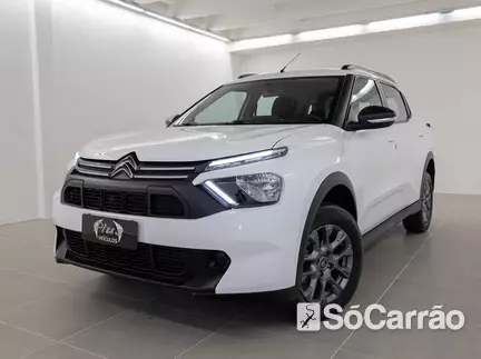 Citroen C3 AIRCROSS FEEL PACK 1.0 T200 CVT na cor Branca no Porto Alegre / RS - 6846076