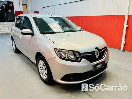Renault SANDERO SANDERO EXPRESSION 1.6 8V HIPOWER na cor Prata em Curitiba / PR - 6661332