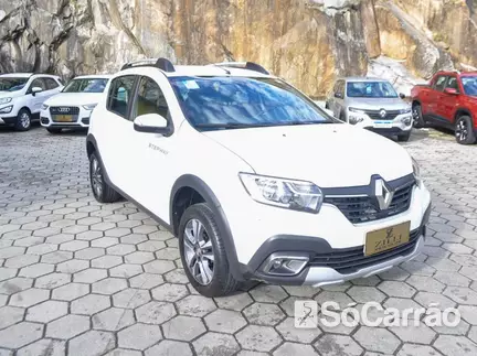 Renault STEPWAY ICONIC 1.6 16V SCE CVT na cor Branca em Florianópolis / SC - 6734150