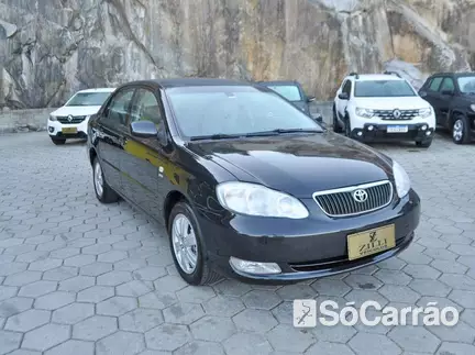 Toyota COROLLA SE-G 1.8 16V AT4 na cor Preta em Florianópolis / SC - 6768003