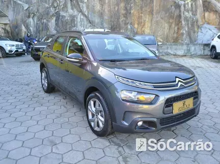 Citroen C4 CACTUS FEEL 1.6 16V AT na cor Cinza em Florianópolis / SC - 6815783