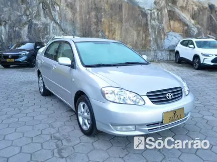 Toyota COROLLA XEI 1.8 16V 136CV AT na cor Prata em Florianópolis / SC - 6815939