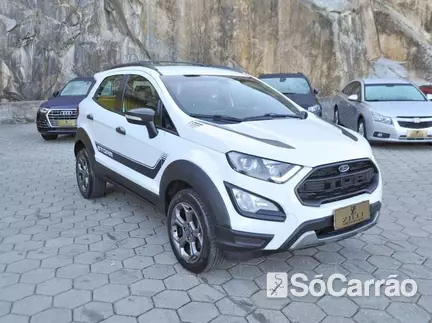 Ford NEW ECOSPORT STORM 4WD 2.0 16V AT6 na cor Branca em Florianópolis / SC - 6860498