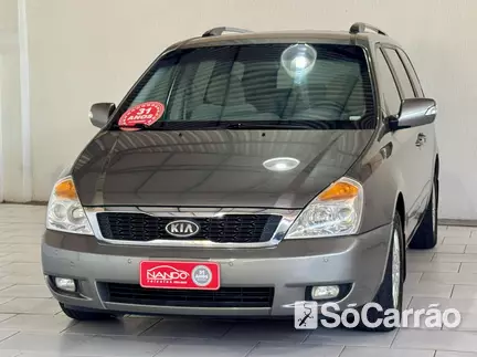 KIA CARNIVAL EX V.291 3.5 V6 24V AT na cor Cinza no ESTANCIA VELHA / RS - 6514077