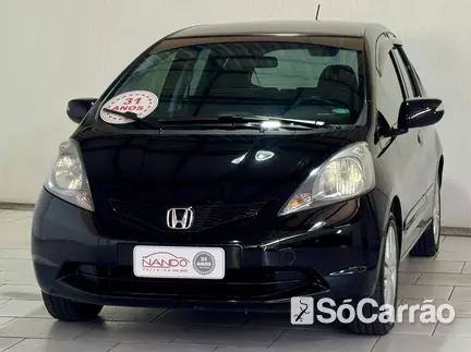 Honda FIT EX 1.5 16V MT na cor Preta no ESTANCIA VELHA / RS - 6941883