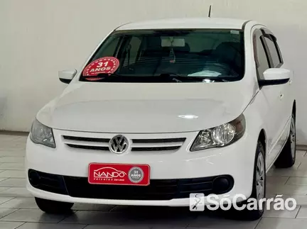 Volkswagen VOYAGE TREND G5 1.0 8V na cor Branca no ESTANCIA VELHA / RS - 6942163