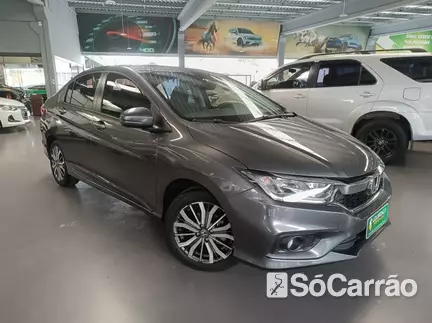 Honda CITY LX 1.5 16V CVT na cor Cinza em Ponta Grossa / PR - 6708027