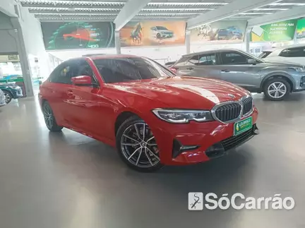 BMW 320I SPORT GP 2.0 16V TB AT na cor Vermelha em Ponta Grossa / PR - 6879212