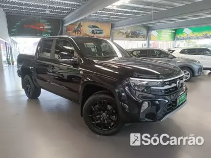 Volkswagen AMAROK CD HIGHLINE 4X4 3.0 TDI V6 AT na cor Preta em Ponta Grossa / PR - 6888577