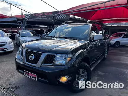 Nissan FRONTIER CD SV ATTACK 4X4 2.5 16V TDI AT na cor Preta no Porto Alegre / RS - 5177953