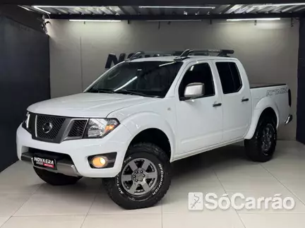 Nissan FRONTIER CD SV ATTACK 4X4 2.5 16V TDI AT na cor Branca no Porto Alegre / RS - 6339349