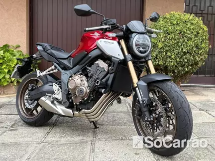 Honda CB 650 R na cor Vermelha em Campo Largo / PR - 6704578