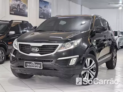 KIA SPORTAGE EX 2WD 2.0 16V AT na cor Preta no Sapucaia do Sul / RS - 5918604