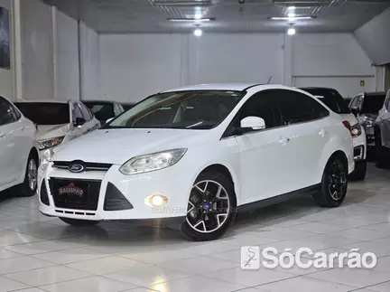 Ford NEW FOCUS SEDAN TITANIUM 2.0 16V P.SHIFT FLEXONE na cor Branca no Sapucaia do Sul / RS - 6824256