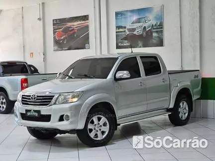 Toyota HILUX CD SRV 4X4 2.7 16V AT na cor Prata no Sapucaia do Sul / RS - 6850408
