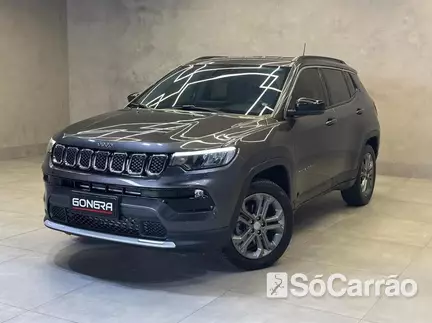 JEEP COMPASS LONGITUDE AWD 2.0 TB AT9 na cor Cinza em Curitiba / PR - 6412288