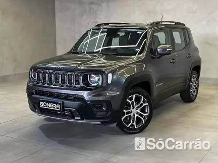 JEEP RENEGADE LONGITUDE 1.3 T270 GSE AT6 na cor Cinza em Curitiba / PR - 6427046