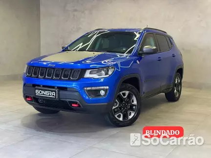 JEEP COMPASS TRAILHAWK AWD 2.0 TB AT9 na cor Azul em Curitiba / PR - 6556865