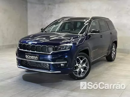 JEEP COMMANDER OVERLAND T270 4X2 1.3 AT na cor Azul em Curitiba / PR - 6572111