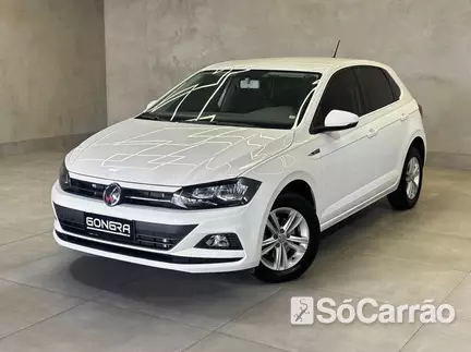 Volkswagen POLO COMFORTLINE 200 1.0 12V TSI AT6 na cor Branca em Curitiba / PR - 6576343