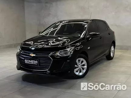 Chevrolet ONIX LT 1.0 TB 12V AT6 na cor Preta em Curitiba / PR - 6679570