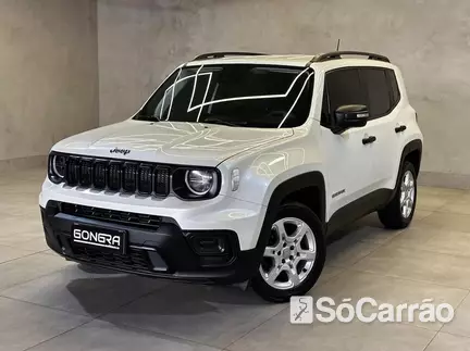 JEEP RENEGADE SPORT 1.3 T270 TB AT6 na cor Branca em Curitiba / PR - 6681286
