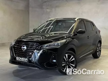 Nissan KICKS EXCLUSIVE 1.6 16V CVT na cor Preta em Curitiba / PR - 6681708