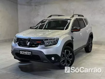 Renault DUSTER ICONIC 1.6 16V SCE CVT X-TRONIC na cor Prata em Curitiba / PR - 6688234