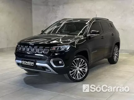 JEEP COMPASS 4WD LIMITED 2.0 16V na cor Preta em Curitiba / PR - 6693601