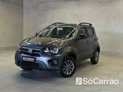 Fiat MOBI TREKKING 1.0 8V na cor Cinza em Curitiba / PR - 6745474