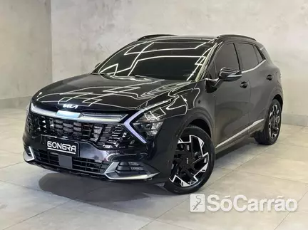 KIA SPORTAGE EX PRESTIGE MHEV 1.6 16V AT na cor Preta em Curitiba / PR - 6777069