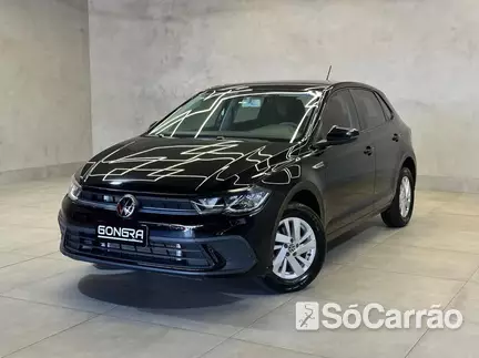 Volkswagen POLO COMFORTLINE 170 1.0 12V TSI AT6 na cor Preta em Curitiba / PR - 6789322