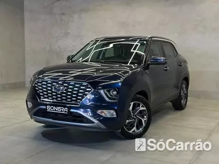 Hyundai CRETA PLATINUM 1.0 12V TB AT na cor Azul em Curitiba / PR - 6805999