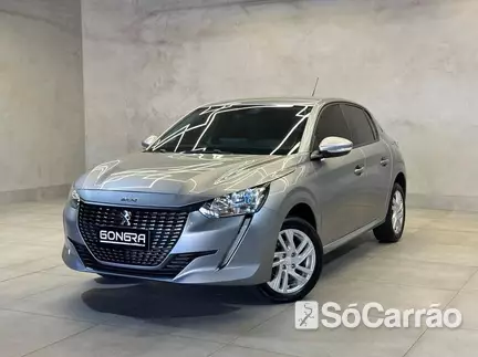Peugeot 208 ACTIVE 1.6 16V AT6 na cor Prata em Curitiba / PR - 6806183