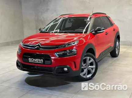 Citroen C4 CACTUS FEEL 1.6 16V na cor Vermelha em Curitiba / PR - 6895010