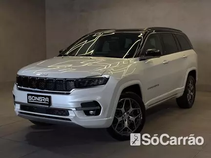 JEEP COMMANDER OVERLAND TD380 4X4 2.0 AT na cor Branca em Curitiba / PR - 6903646