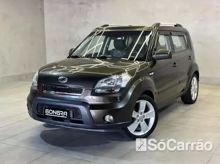 KIA SOUL EX 1.6 16V MT na cor Marrom em Curitiba / PR - 6910248