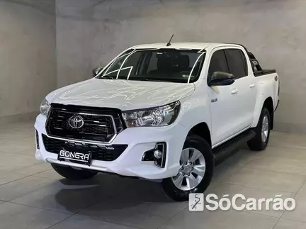 Toyota HILUX CD SR 4X4 2.8 TB AT na cor Branca em Curitiba / PR - 6910435