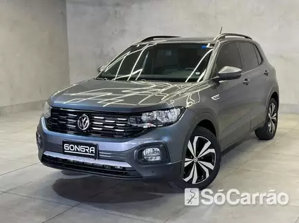 Volkswagen T-CROSS COMFORTLINE 200 1.0 TSI AT6 na cor Cinza em Curitiba / PR - 6918772