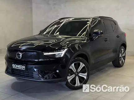 Volvo XC40 PURE ELETRIC na cor Preta em Curitiba / PR - 6921678