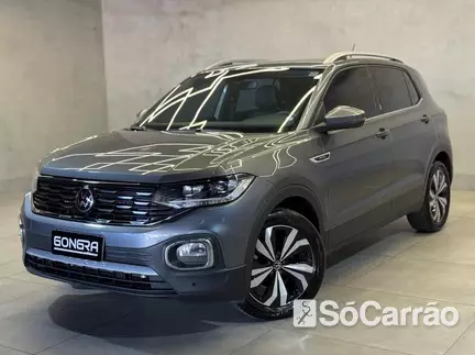 Volkswagen T-CROSS HIGHLINE 250 1.4 TSI AT6 na cor Cinza em Curitiba / PR - 6927112