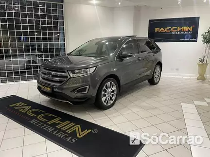 Ford EDGE TITANIUM AWD 3.5 V6 AT6 na cor Cinza em Curitiba / PR - 6420276