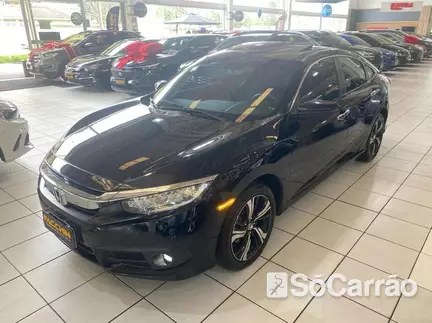 Honda CIVIC G10 TOURING 1.5 TB CVT na cor Preta em Curitiba / PR - 6539936