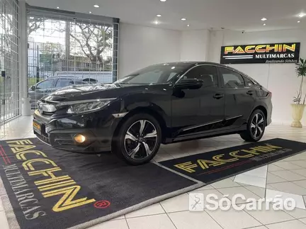 Honda CIVIC G10 EX 2.0 16V CVT na cor Preta em Curitiba / PR - 6607784