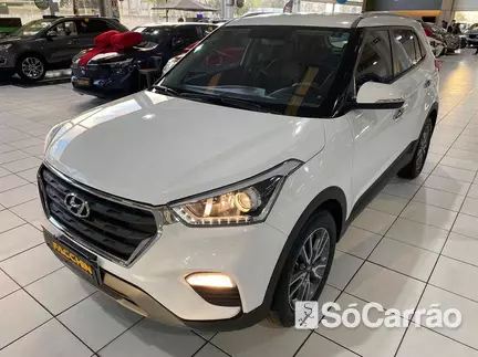 Hyundai CRETA PRESTIGE 2.0 16V AT6 na cor Branca em Curitiba / PR - 6655407