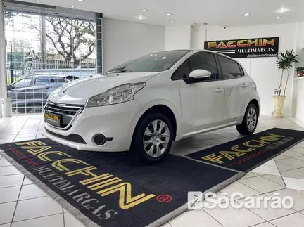 Peugeot 208 ACTIVE 1.5 8V na cor Branca em Curitiba / PR - 6665443