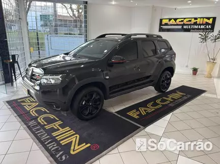 Renault DUSTER ICONIC 1.3 16V TCE CVT X-TRONIC na cor Preta em Curitiba / PR - 6929406