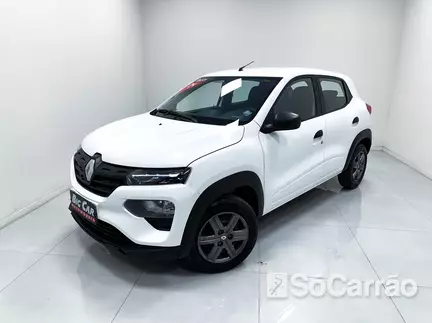 Renault KWID ZEN 1.0 12V SCE na cor Branca em São José / SC - 6672980