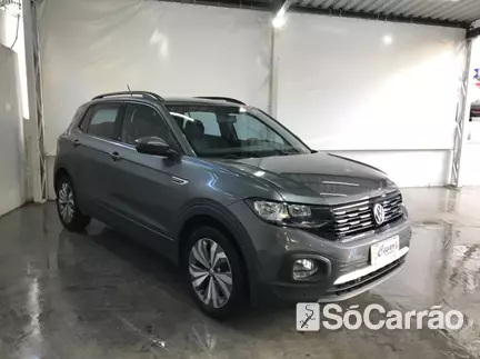 Volkswagen T-CROSS COMFORTLINE 200 1.0 TSI AT na cor Cinza em Curitiba / PR - 6895610