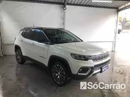 JEEP COMPASS LIMITED 4X4 2.0 TB AT9 na cor Branca em Curitiba / PR - 6924394